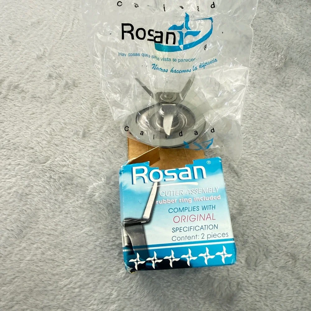 Rosan Blender Cutter Assembly Stainless Steel Replacement Blade Mexico NOS‎